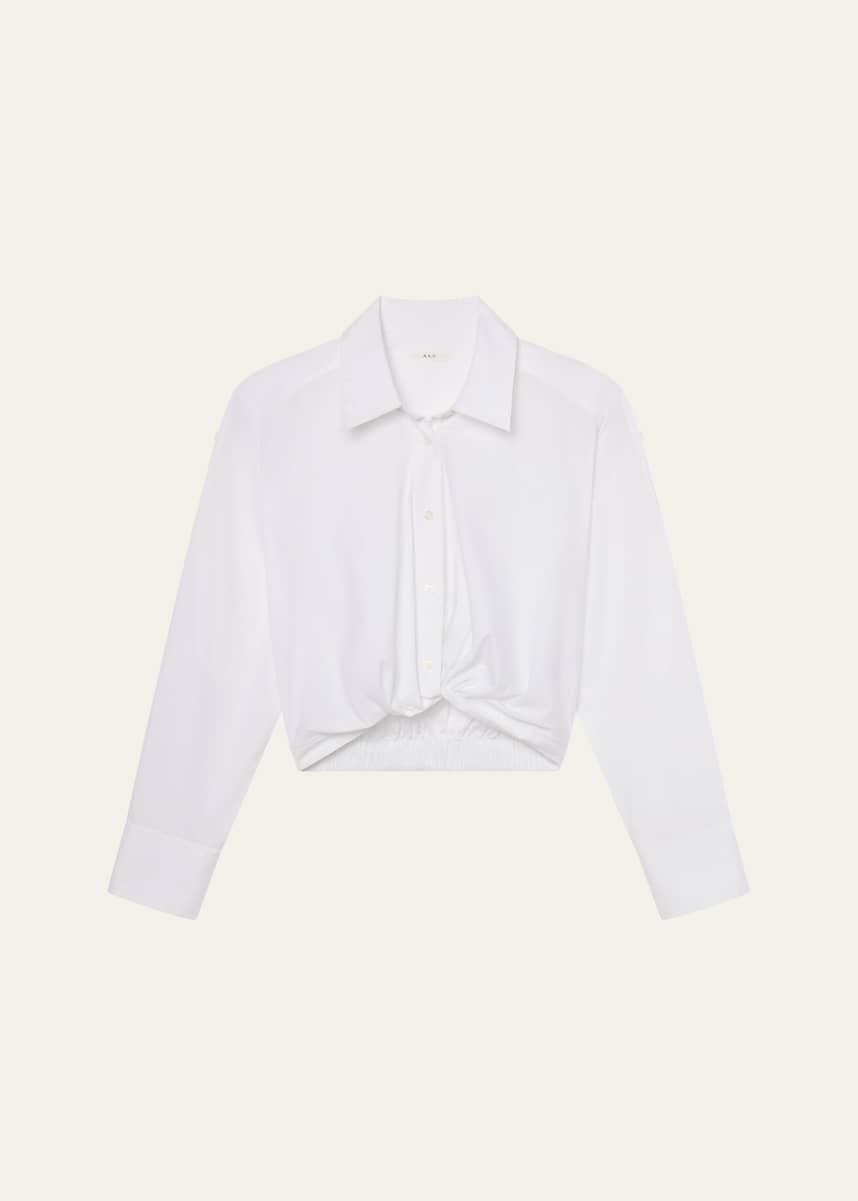 A.L.C. Leo Long-Sleeve Top