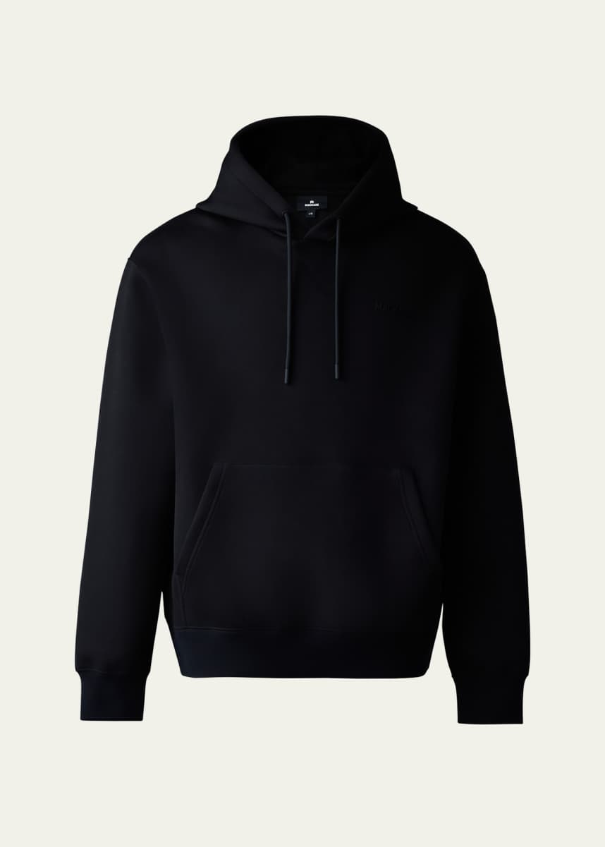 Mackage Men's Krystian Double-Face Jersey Hoodie