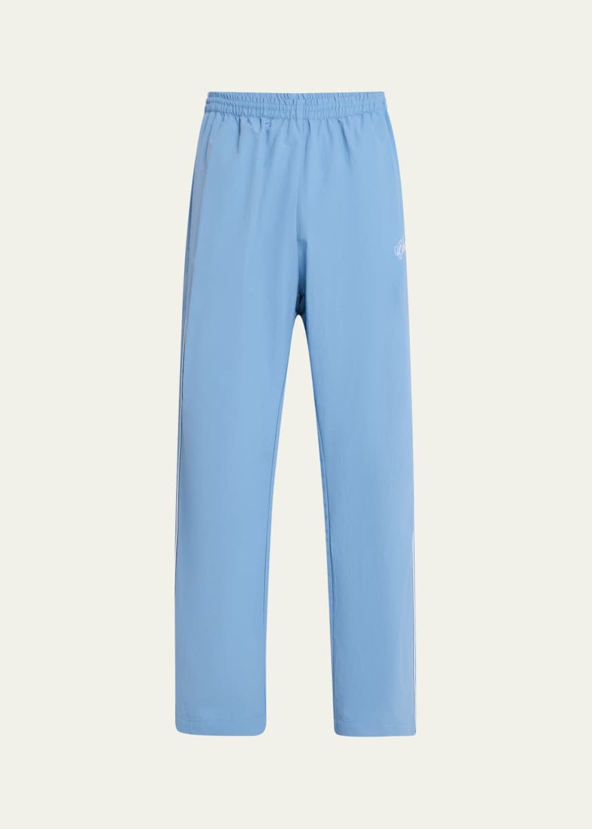 Willy Chavarria Men's Piped Track Pants