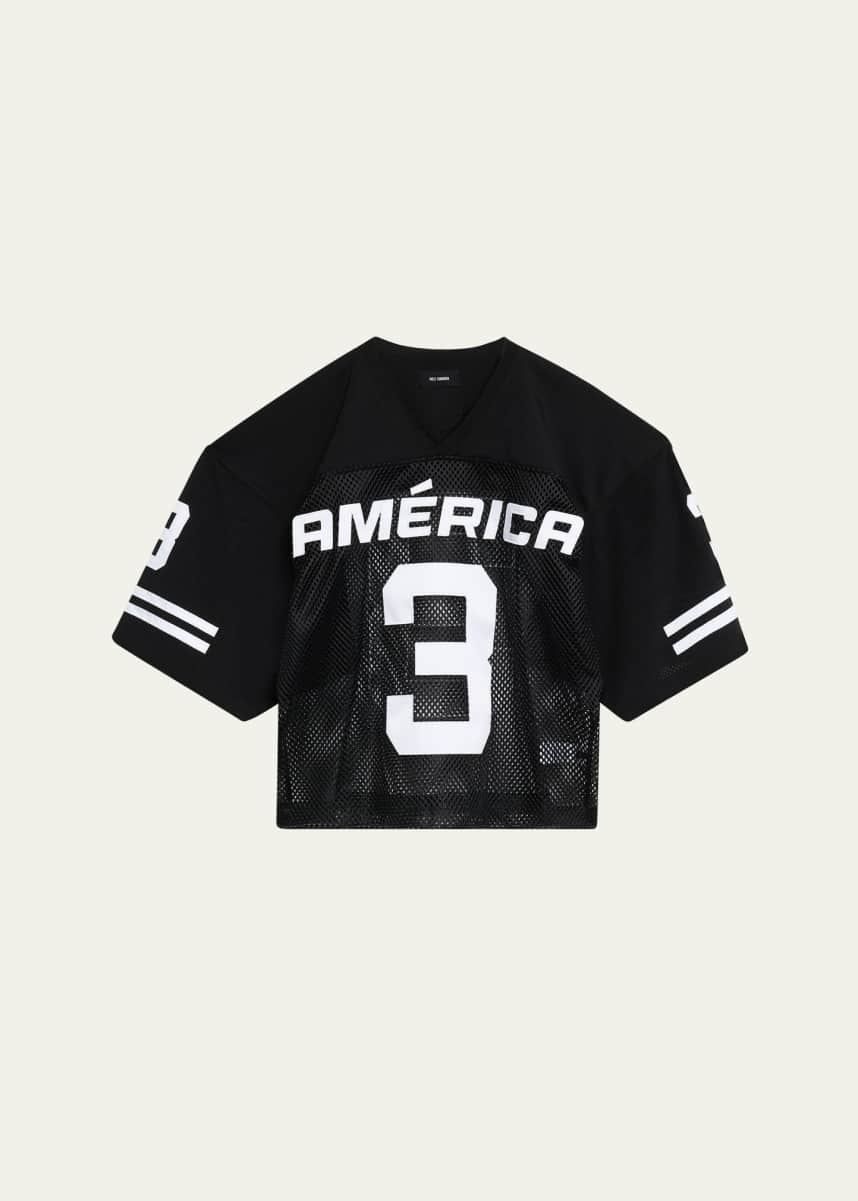 Willy Chavarria Men's Mesh America Football Jersey