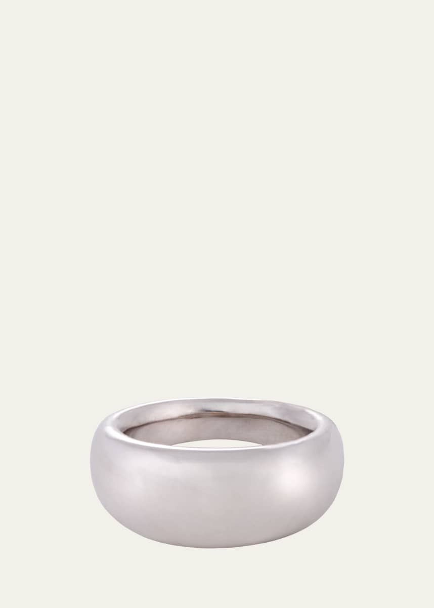 Sidney Garber French Dome Ring, 10mm