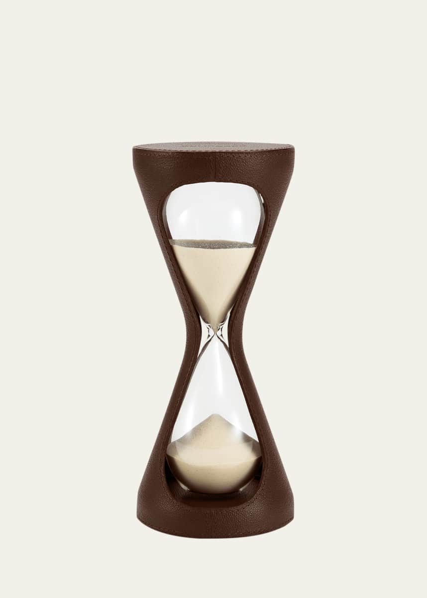 Assouline Mirage Leather Hourglass