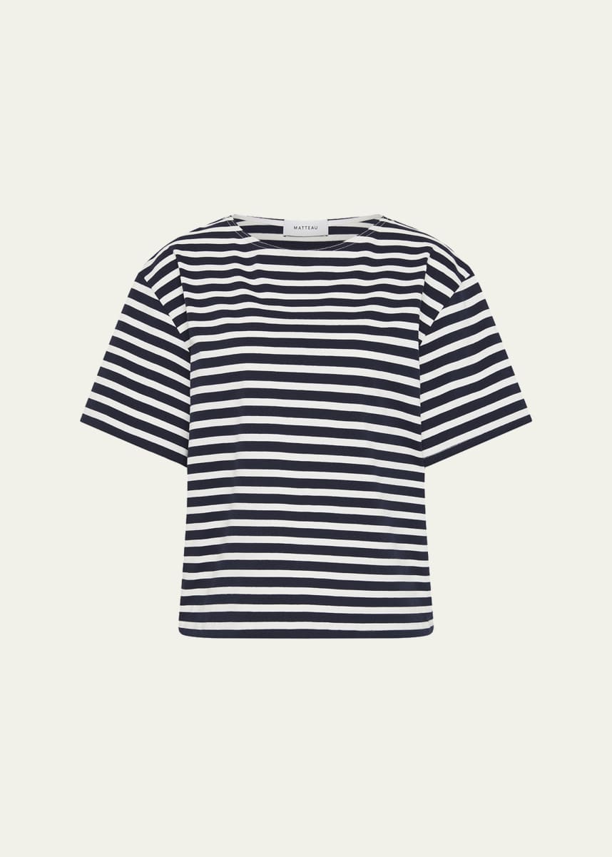 Matteau Relaxed Striped Tee