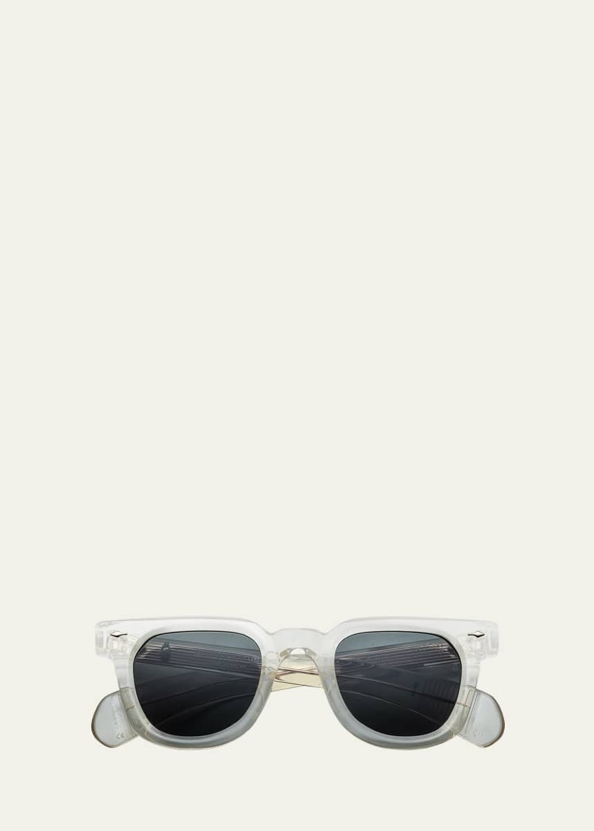 Jacques Marie Mage Men's Vendome Acetate Square Sunglasses