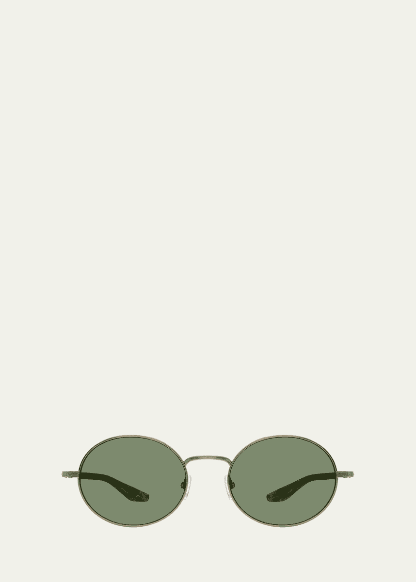 Barton Perreira Anamcara Metal Oval Sunglasses