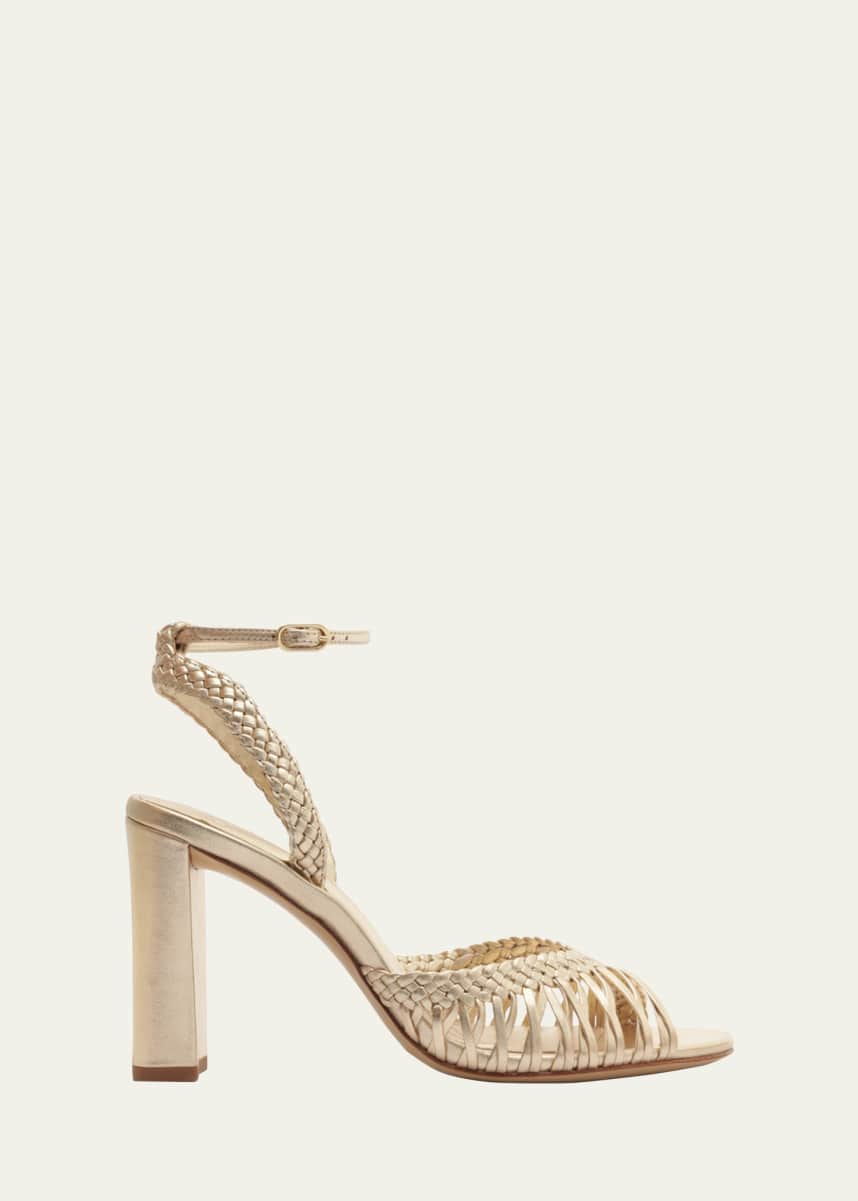Alexandre Birman Agatha 90 Leather Sandals