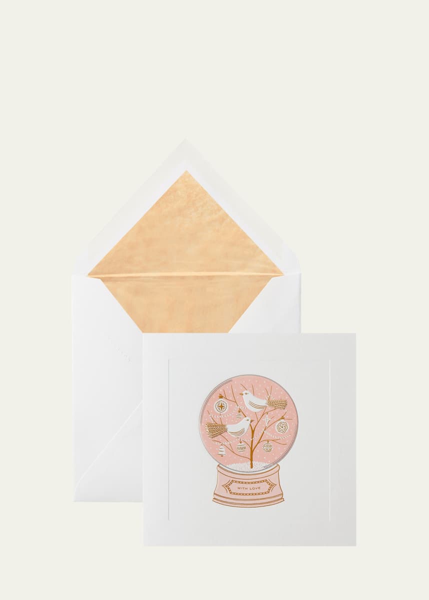 Smythson Snowglobe Cards, Set of 10