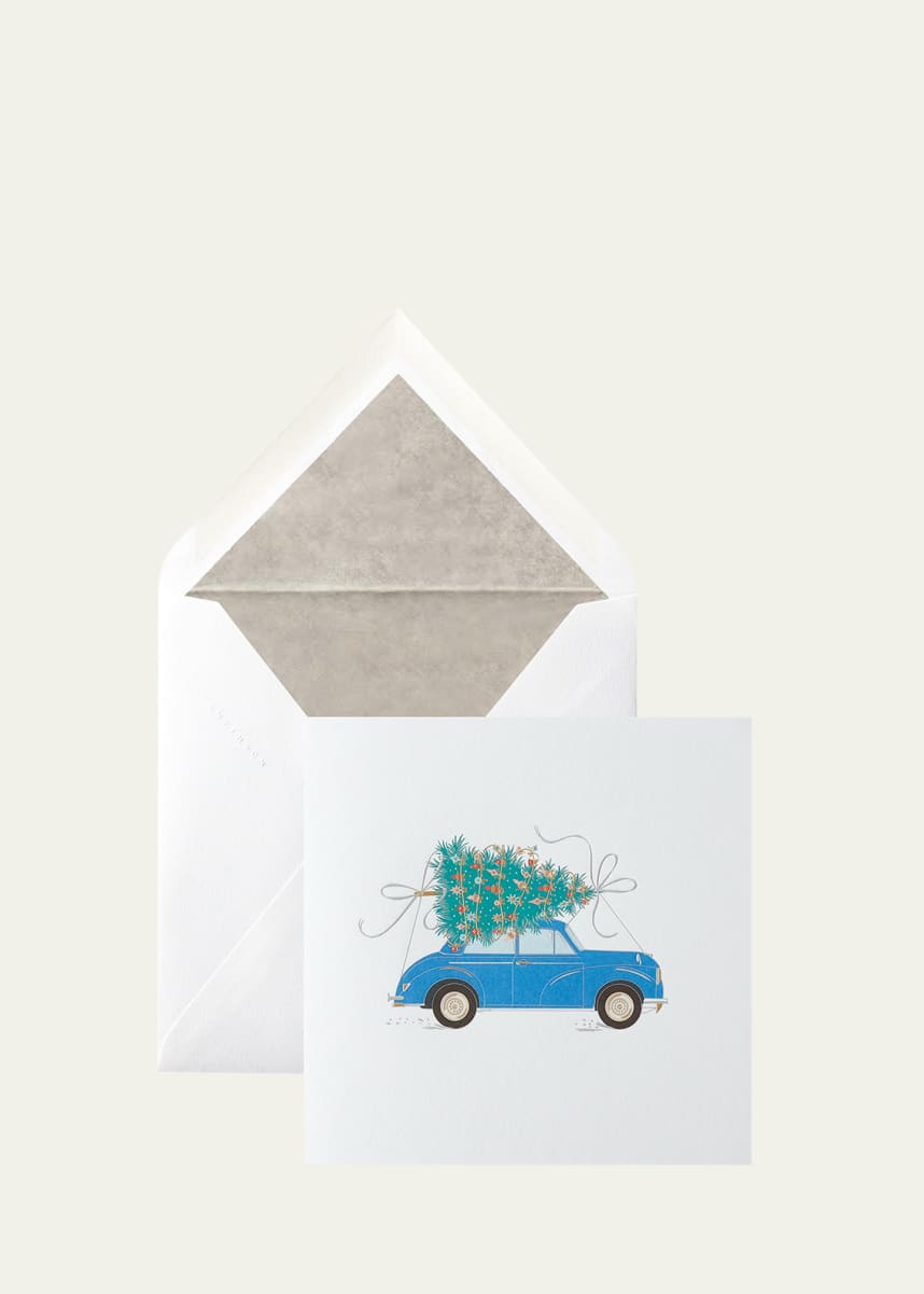 Smythson Holiday Car Cards, Set of 10