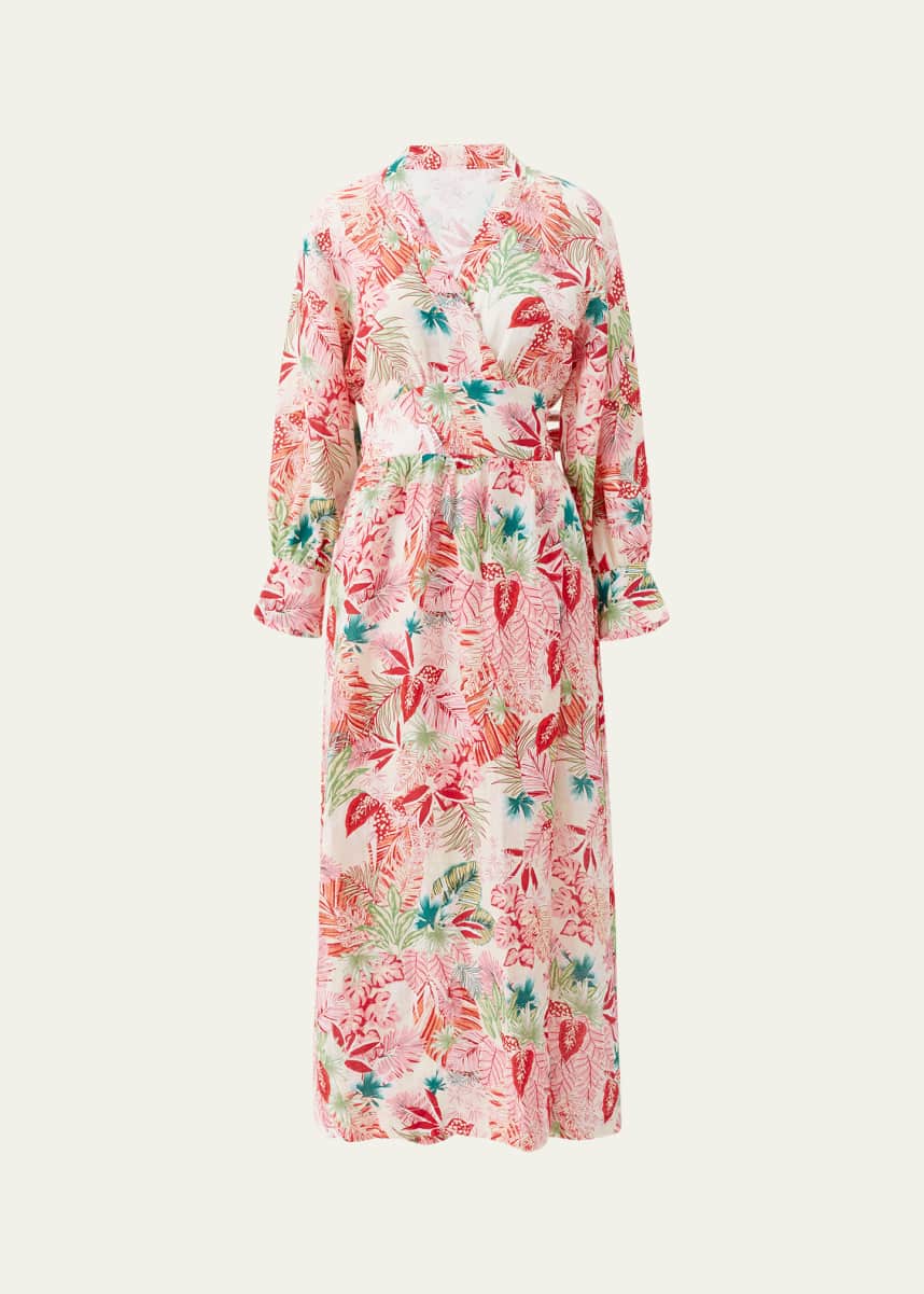 Melissa Odabash Melina Maxi Wrap Dress