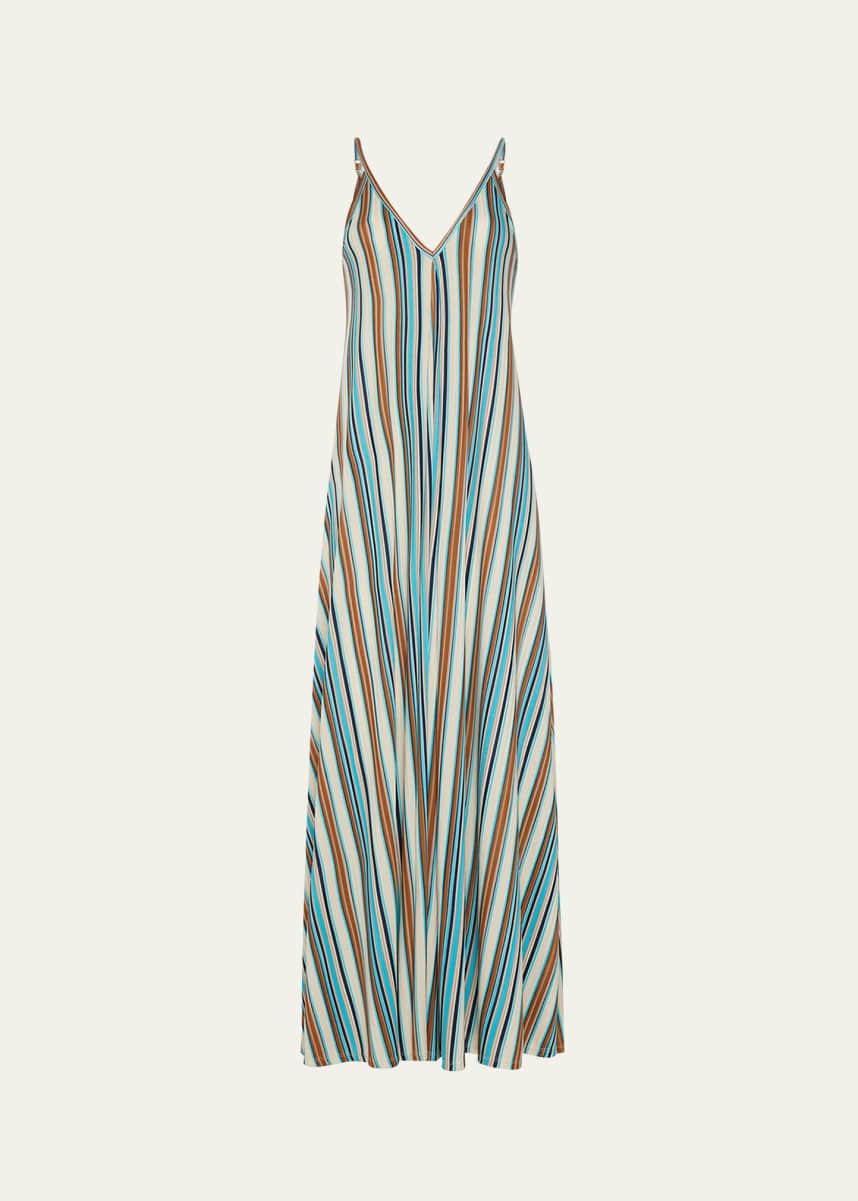 Ramy Brook Striped Clara Maxi Dress