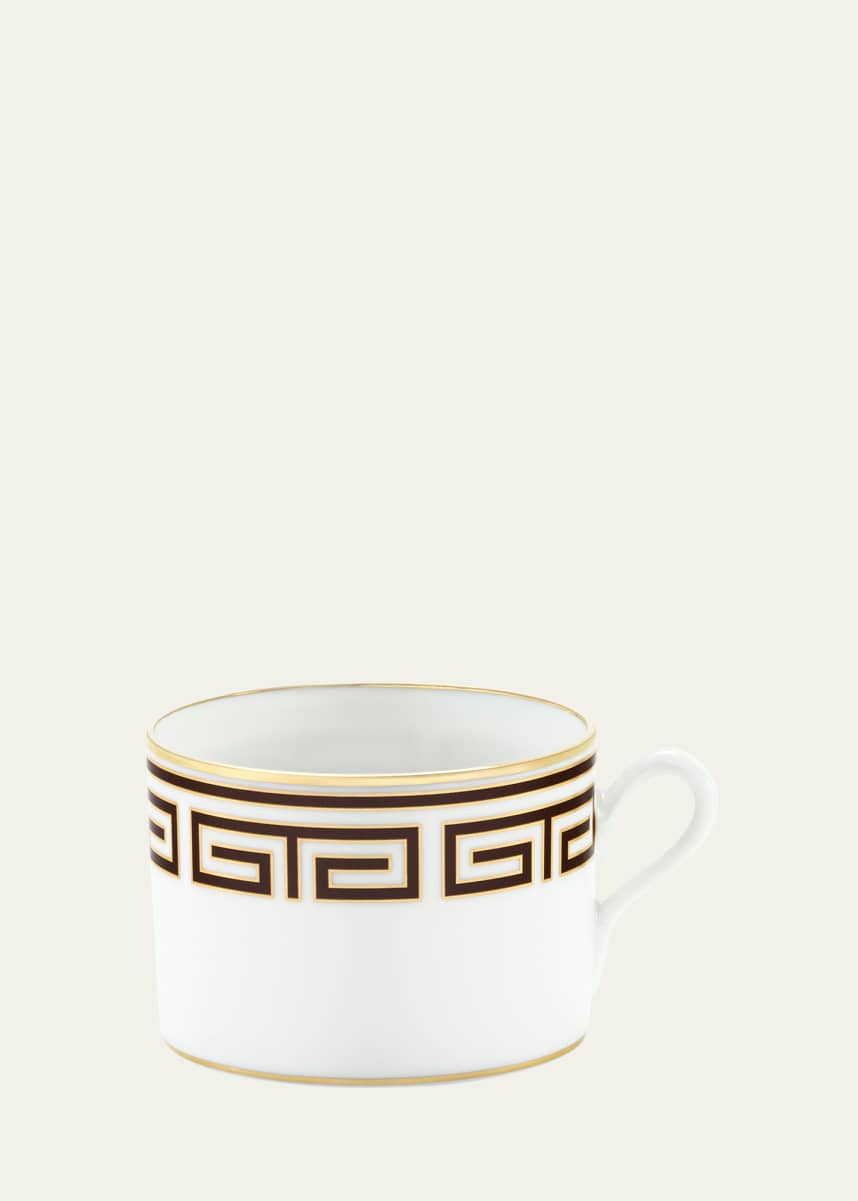 GINORI 1735 Labirinto Ebano Tea Cup, 7.75 oz.