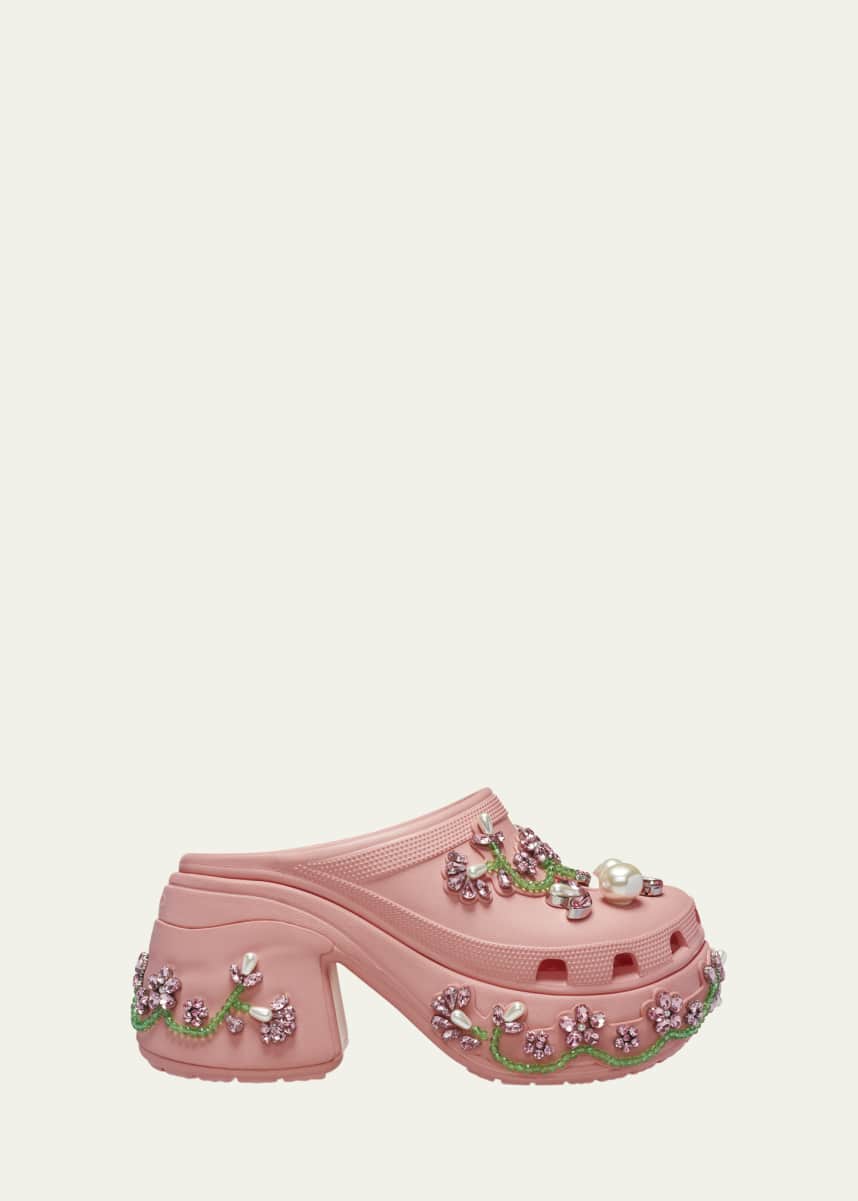 Simone Rocha x Crocs x Crocs Siren Embellished Mule Clogs