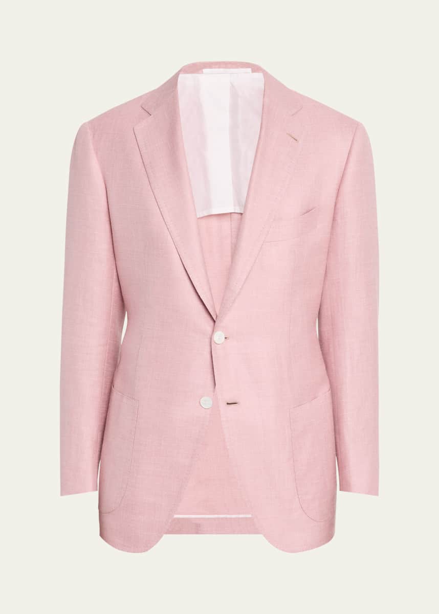 Cesare Attolini Men's Cashmere, Silk and Linen Single-Breasted Sport Coat