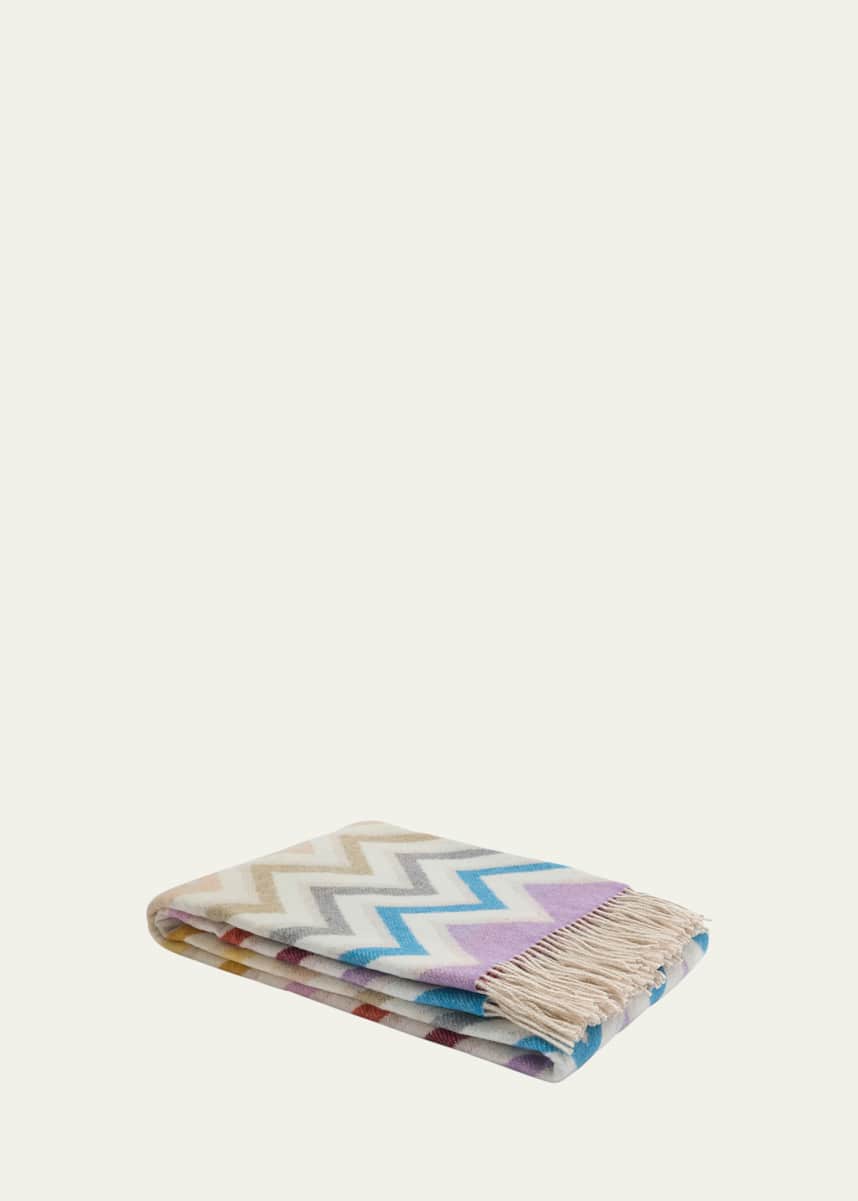 Missoni Home Watamu Wool-Blend Throw, 51" x 75"