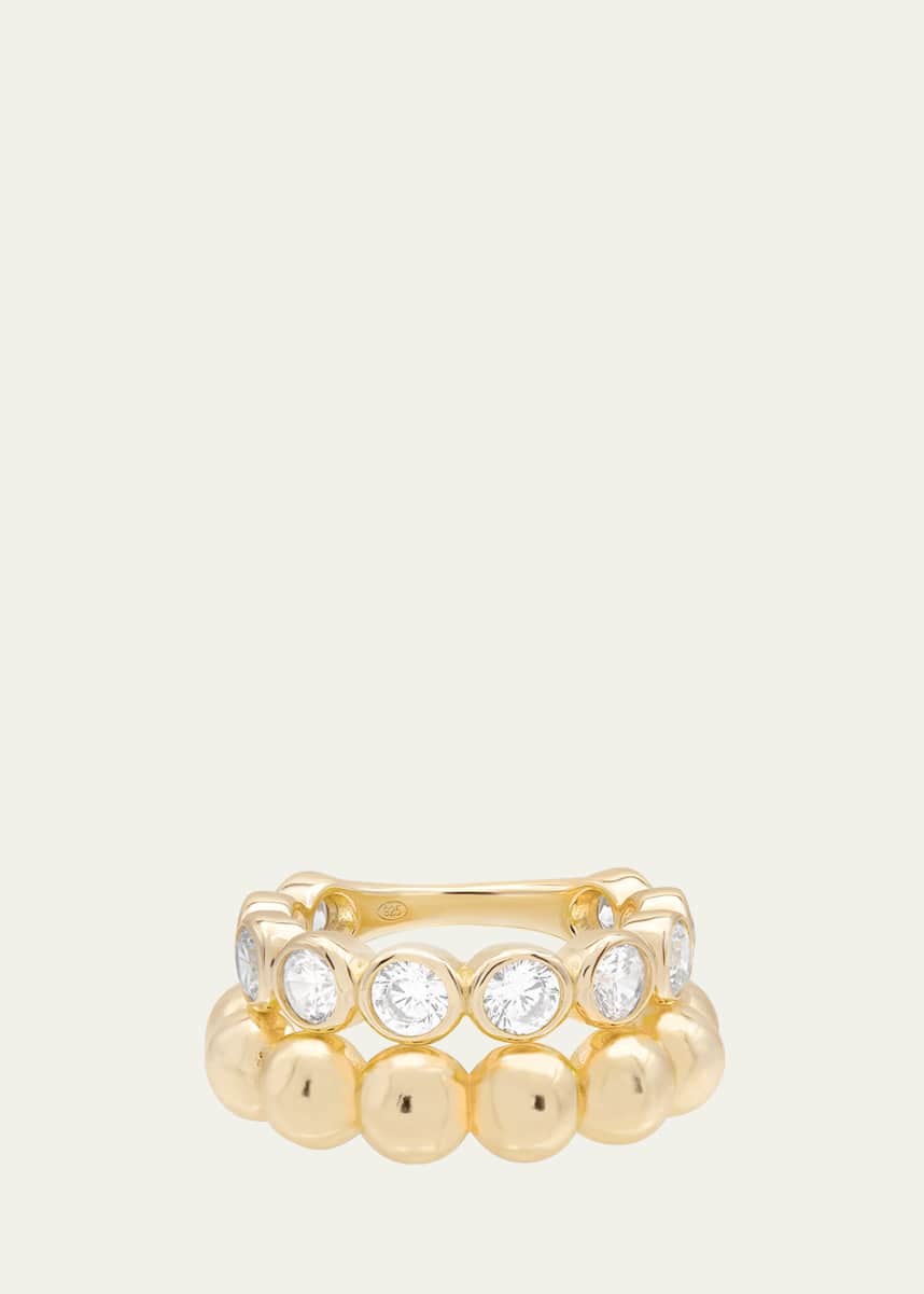 Shashi Bezel Vroom Ring Set