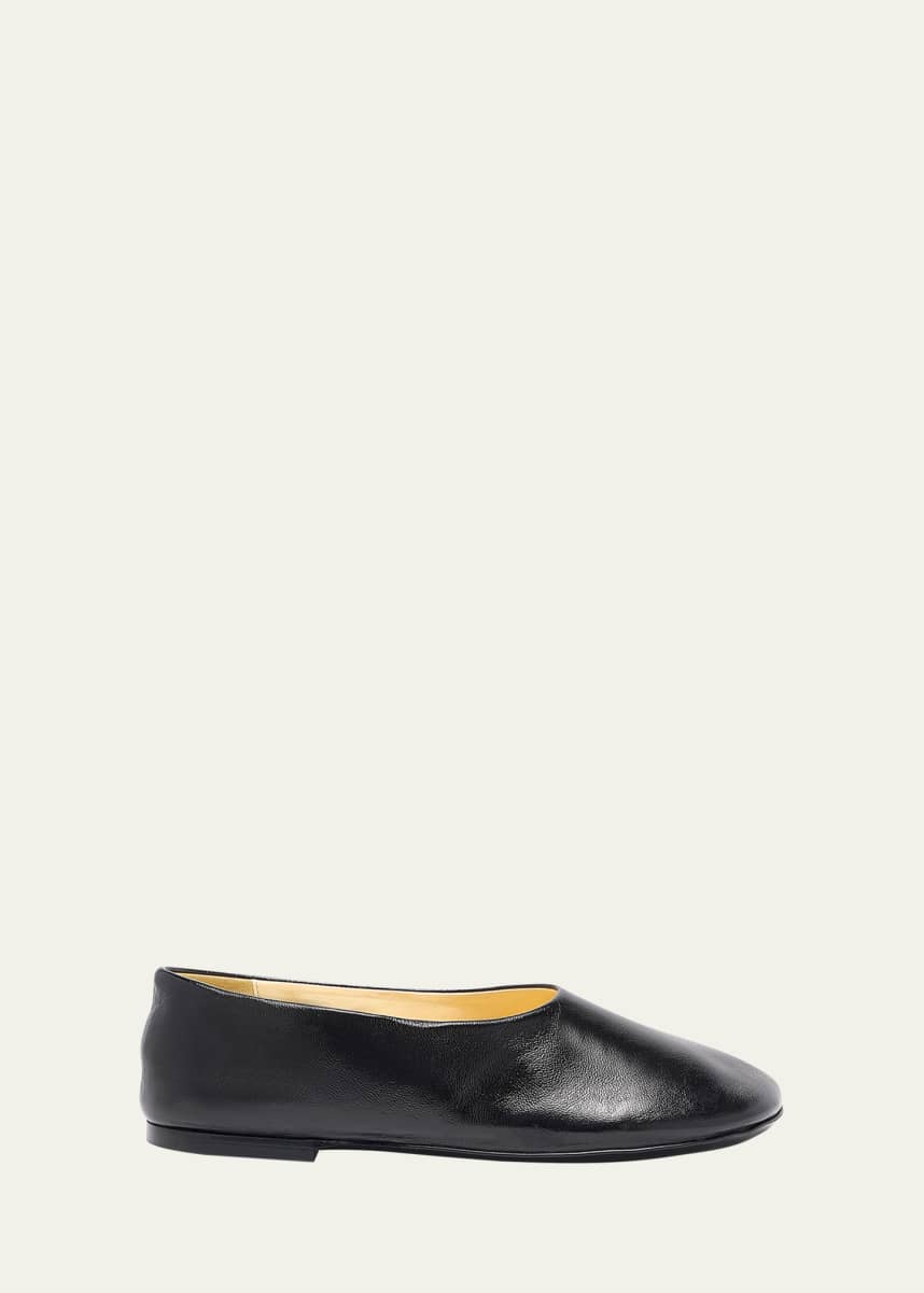 Proenza Schouler Glove Lambskin Leather Ballerina Flats