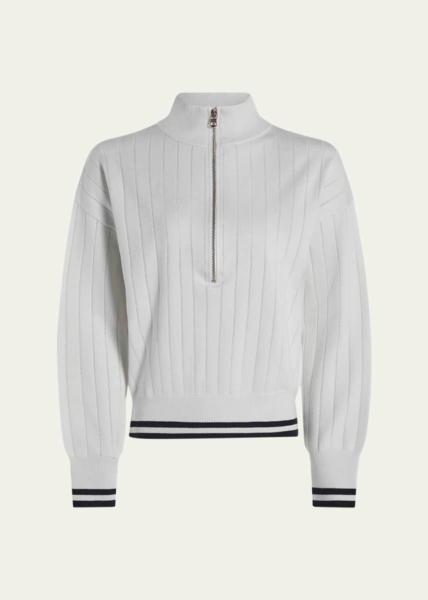 Varley Aliyah Half-Zip Knit Pullover
