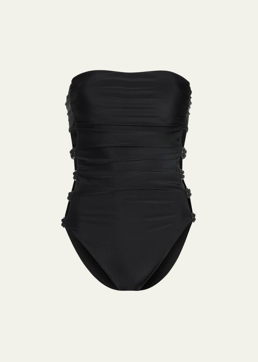 Ramy Brook Viviana Strapless One-Piece Swimsuit