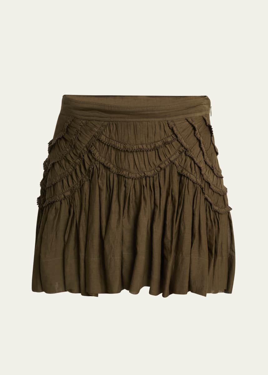 Etoile Isabel Marant Ceola Ruffle Mini Skirt
