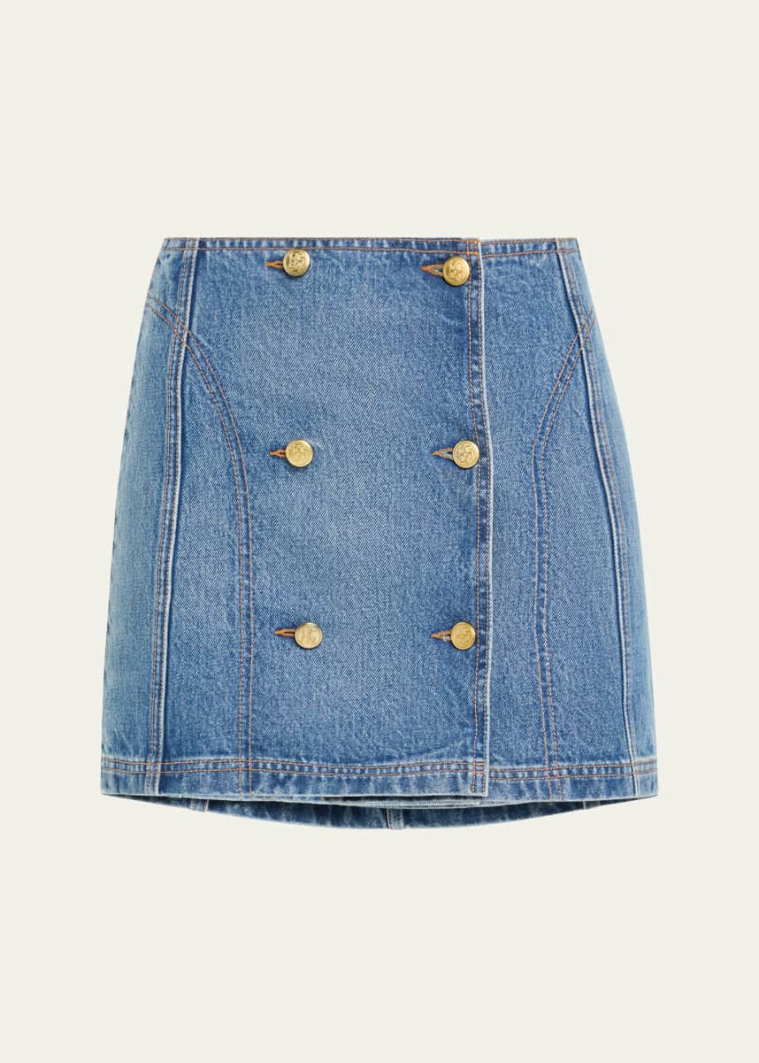 Ulla Johnson The Clara Denim Mini Skirt