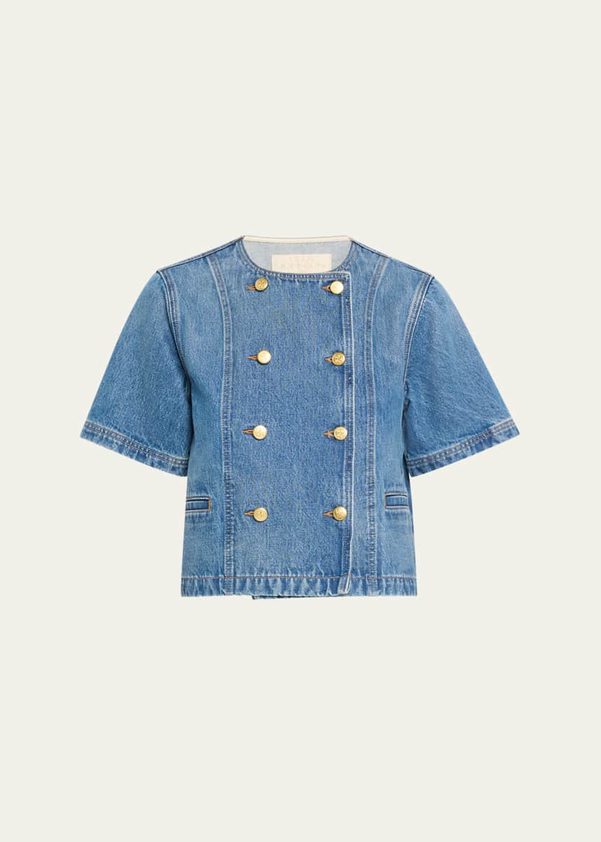 Ulla Johnson The Serge Short-Sleeve Jacket