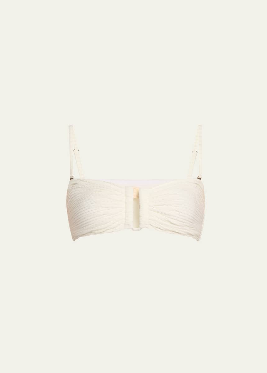 Ulla Johnson Santorini Scalloped Bikini Top