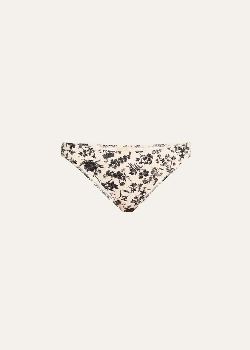 Ulla Johnson Dani Mid-Rise Bikini Bottoms