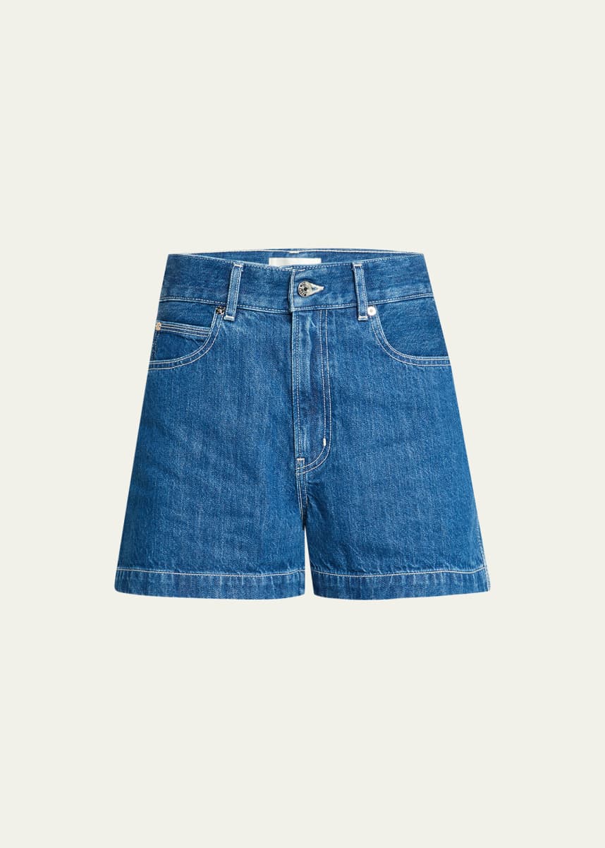 FRAME The Charm Denim Shorts
