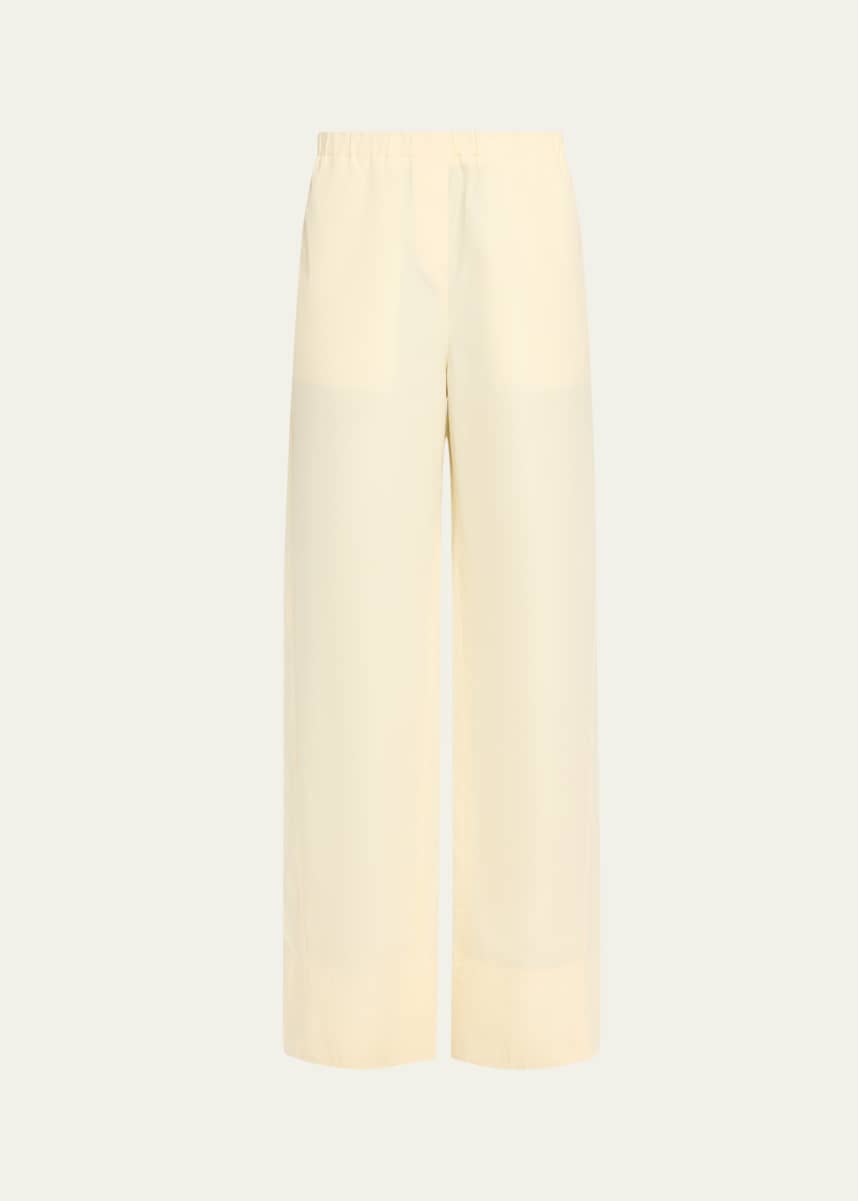 Toteme Twisted Seam Straight-Leg Boxer Trousers