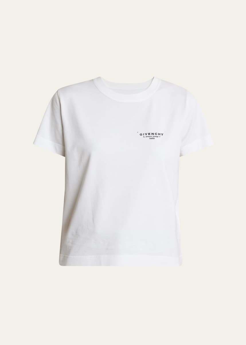 Givenchy Print Logo Short-Sleeve Tee