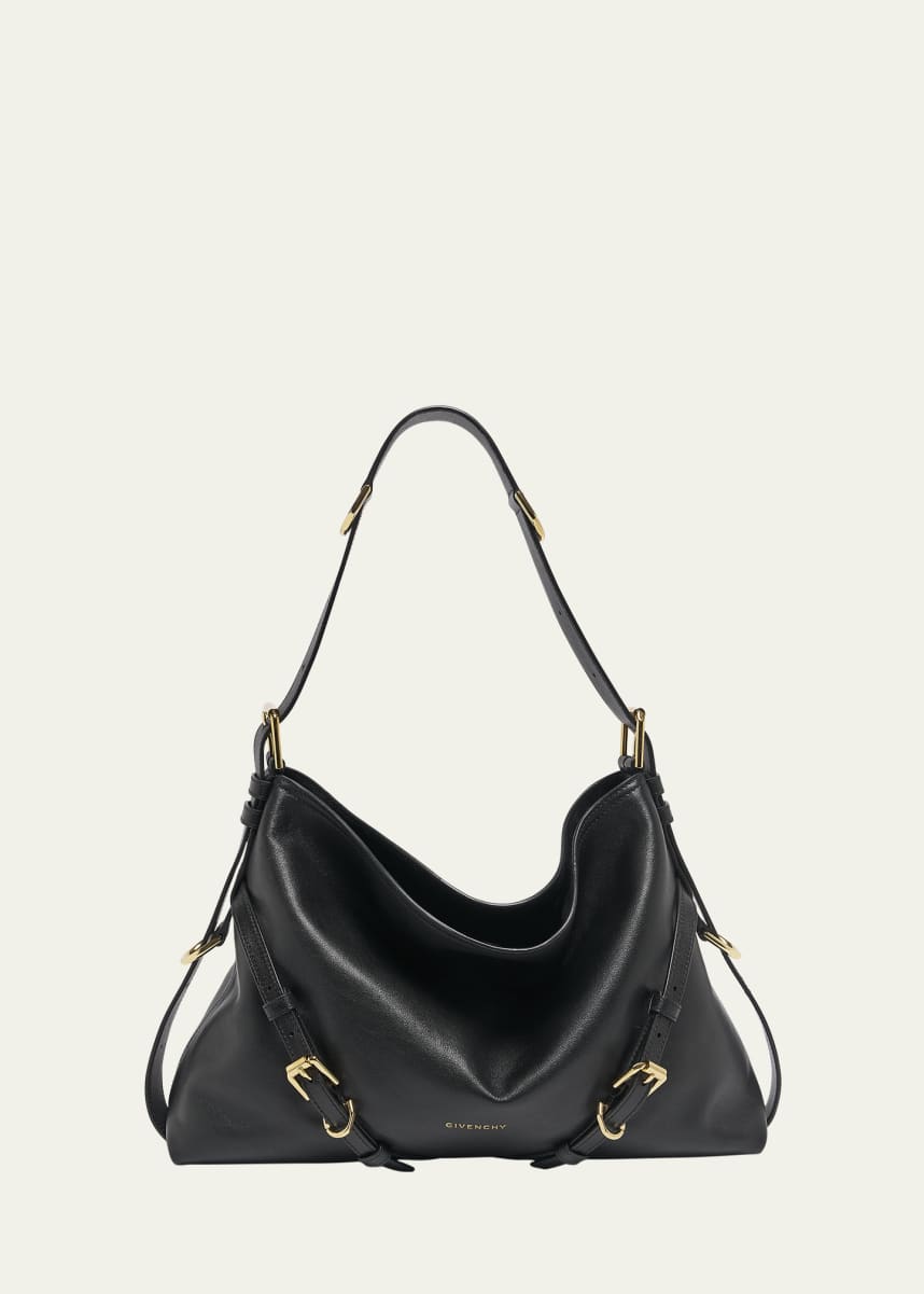 Givenchy Voyou Medium Shoulder Bag in Shiny Leather
