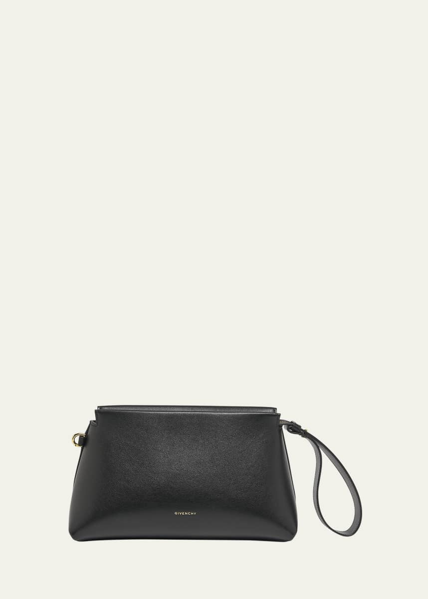 Givenchy Day Wristlet Pouch Bag in Grain Leather