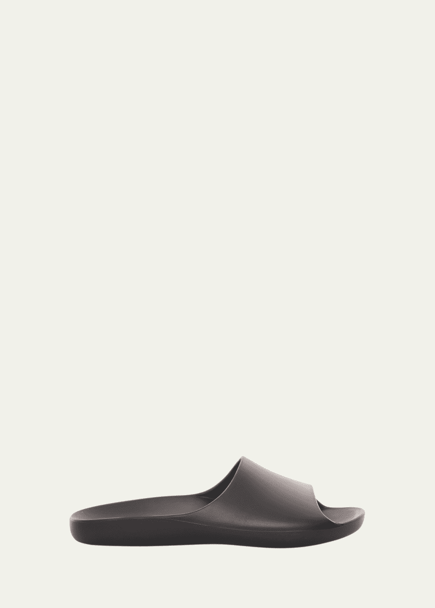 THE ROW Ama Rubber Flat Slide Sandals