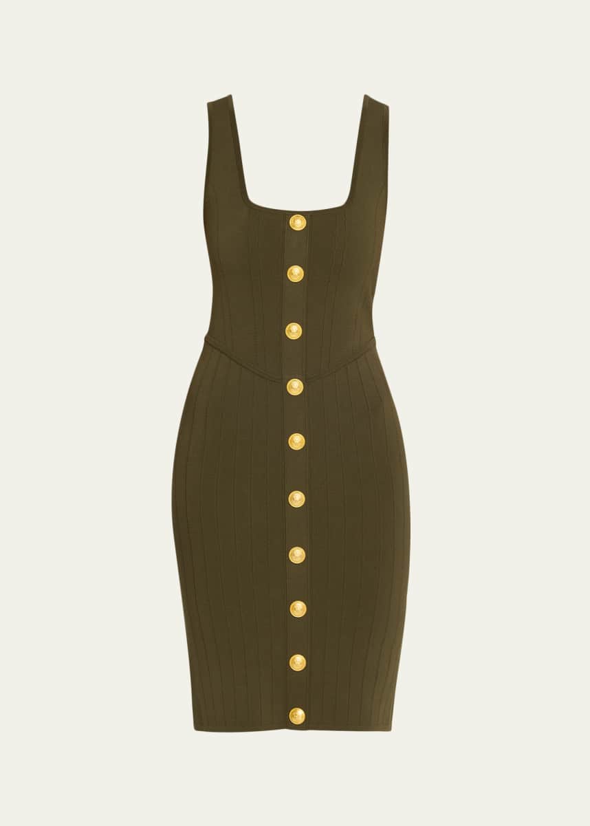 L'Agence Soleil Knit Bodycon Dress