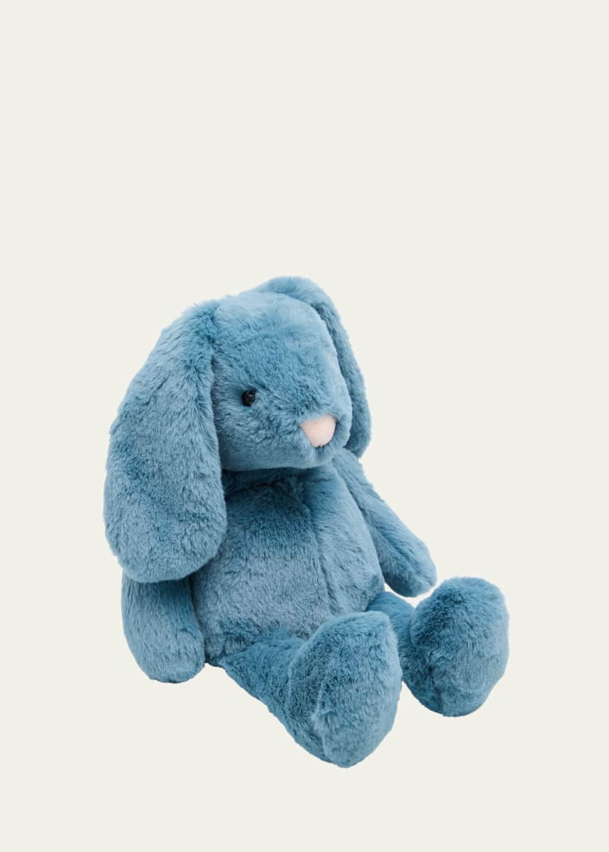 Mon Ami Kid's Blue Plush Bunny