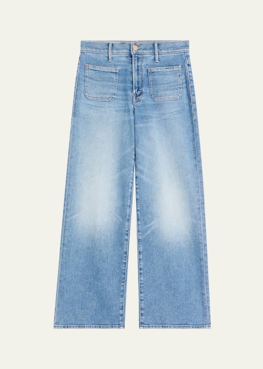 MOTHER The Patch Pocket Mid-Rise Maven Ankle Jeans
