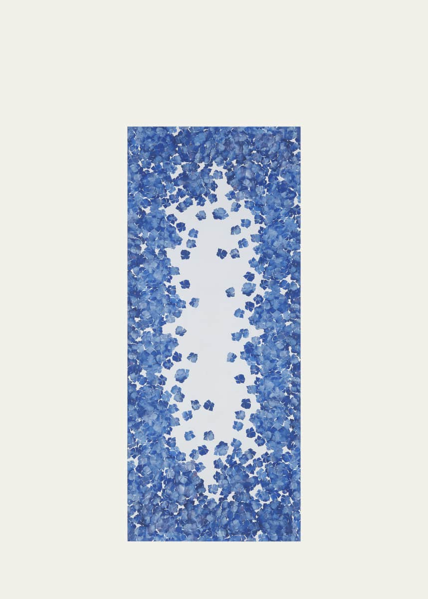 SUMMERILL & BISHOP x Chiara Grifantini Hydrangea Linen Tablecloth