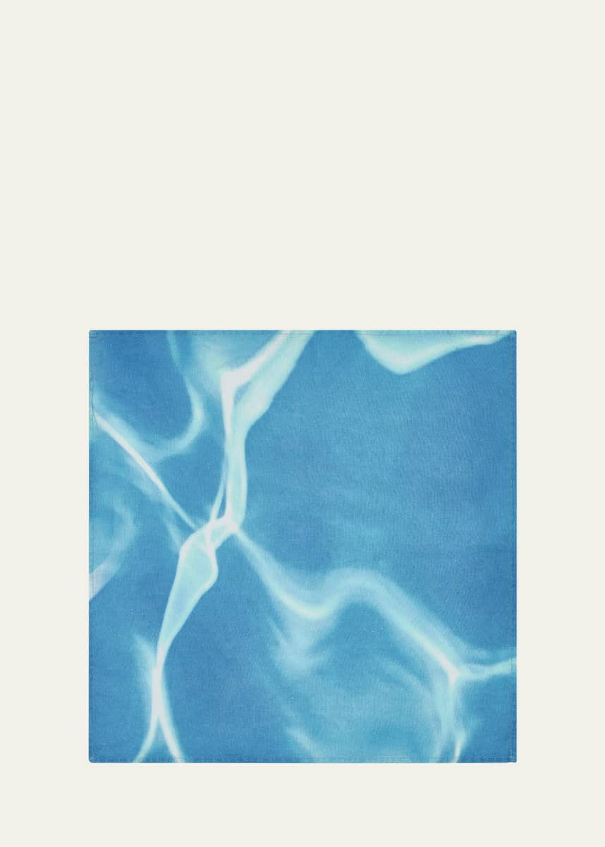 SUMMERILL & BISHOP La Piscine Linen Napkin