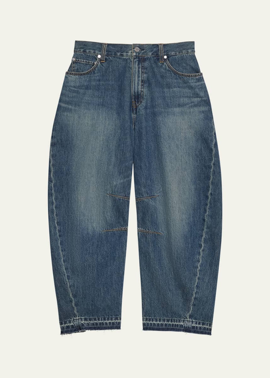 Helmut Lang Men's Cropped Cocoon Jeans