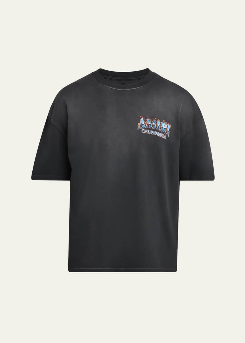 Amiri Men's Vintage Faded Jersey Amiri California T-Shirt