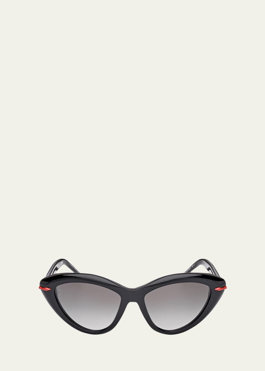 Christian Louboutin Acetate Cat-Eye Sunglasses