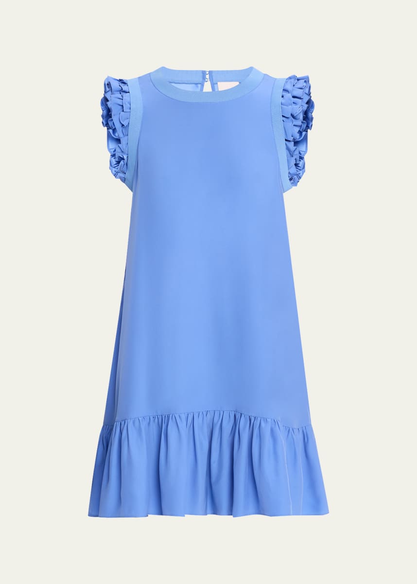 Cinq a Sept Nila Flutter-Sleeve Dress