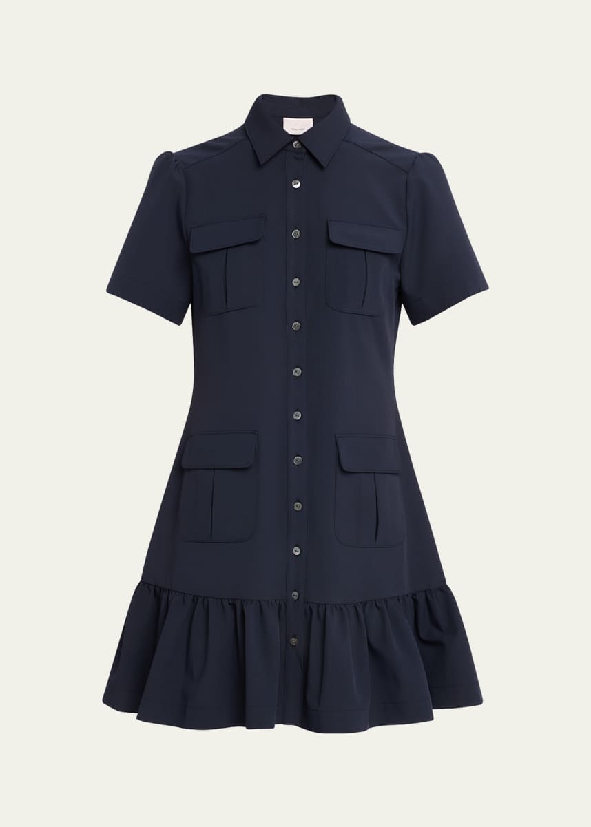 Cinq a Sept Jamie Short-Sleeve Shirtdress