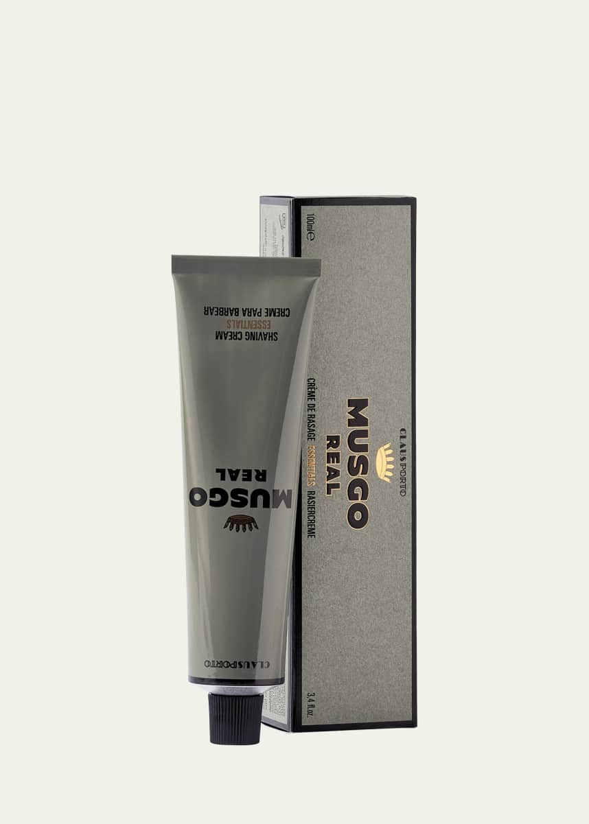 Claus Porto Musgo Real Shaving Cream Essentials, 3.4 oz.