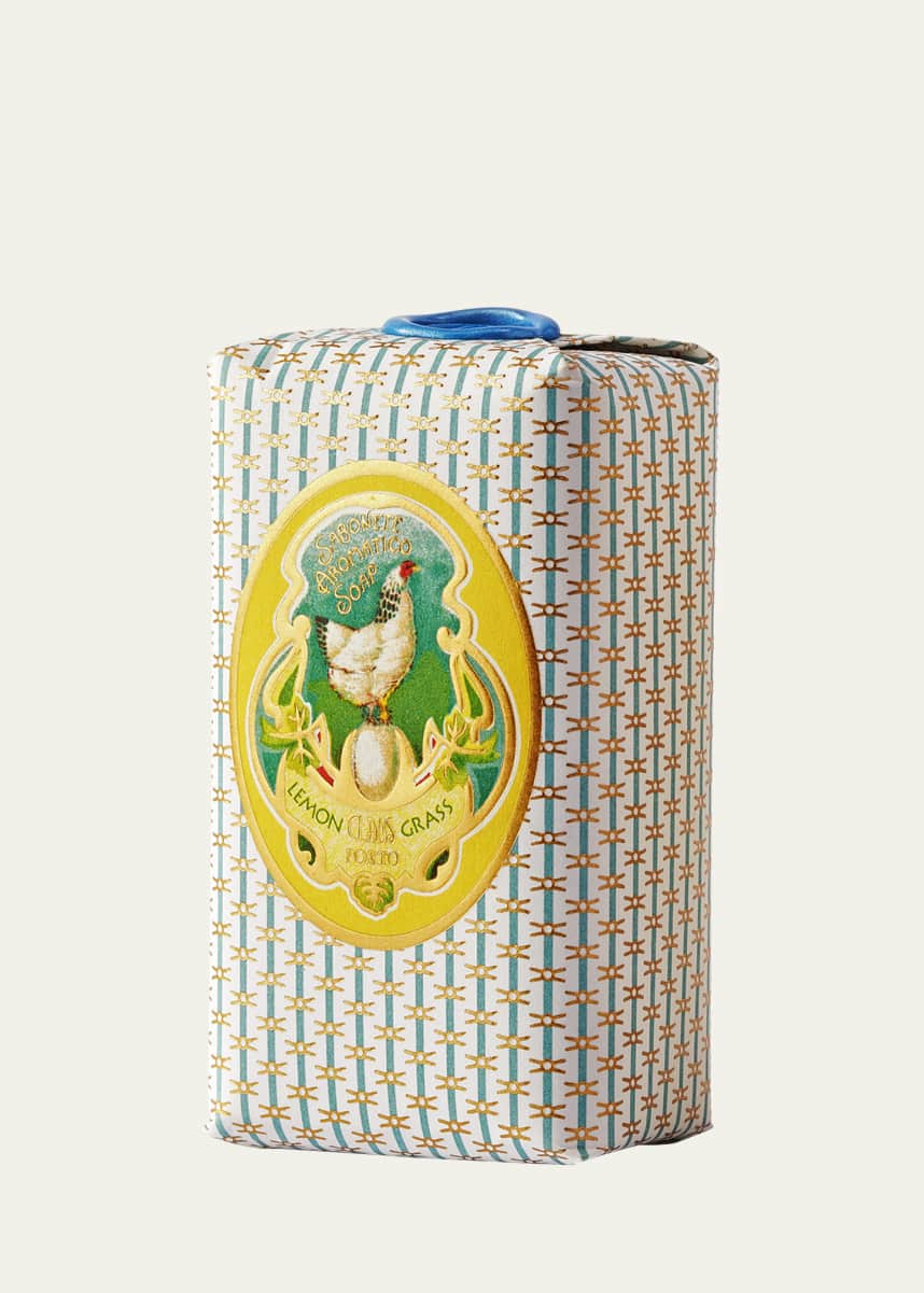 Claus Porto Chicken Lemongrass Wax Sealed Soap Bar, 5.3 oz.