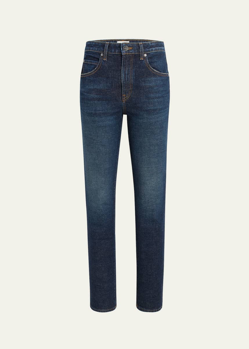 Khaite Viv Slim-Leg Ankle Jeans