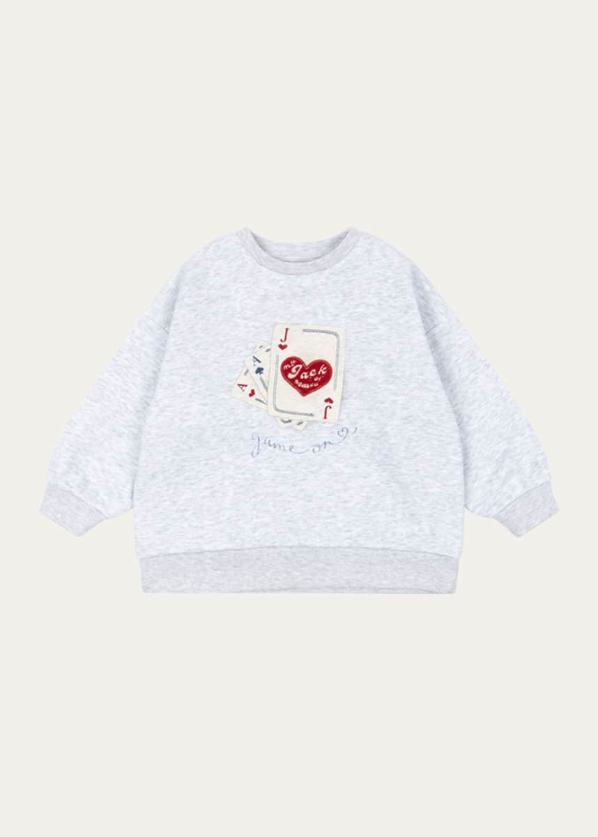 Konges Slojd Rosie H-W x Kid's Jack Sweatshirt, Size 12M-8