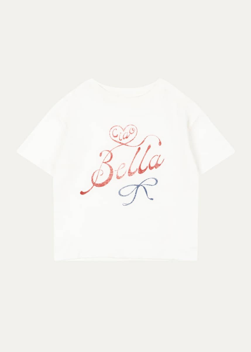 Konges Slojd Rosie H-W x Girl's Bella Short-Sleeve Tee, Size 12M-8