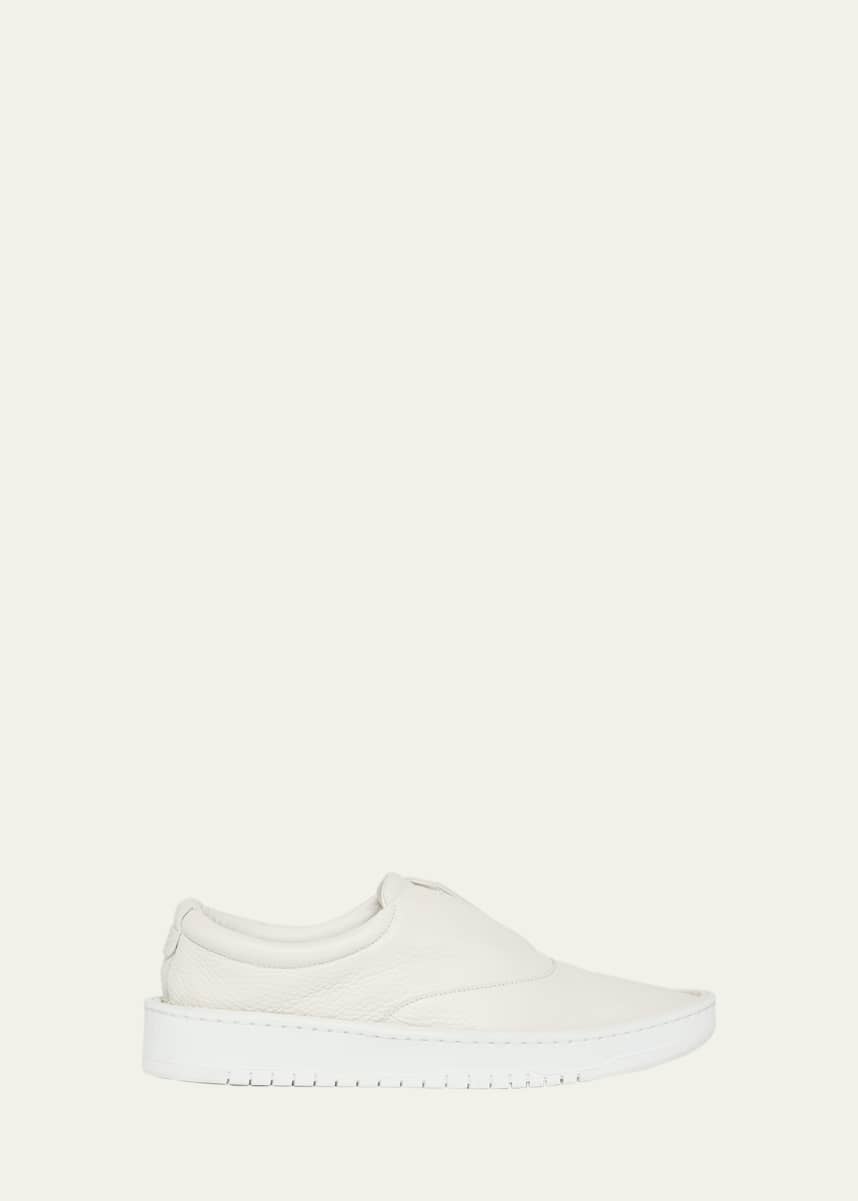 Giorgio Armani Men's Deerskin Slip-On Sneakers