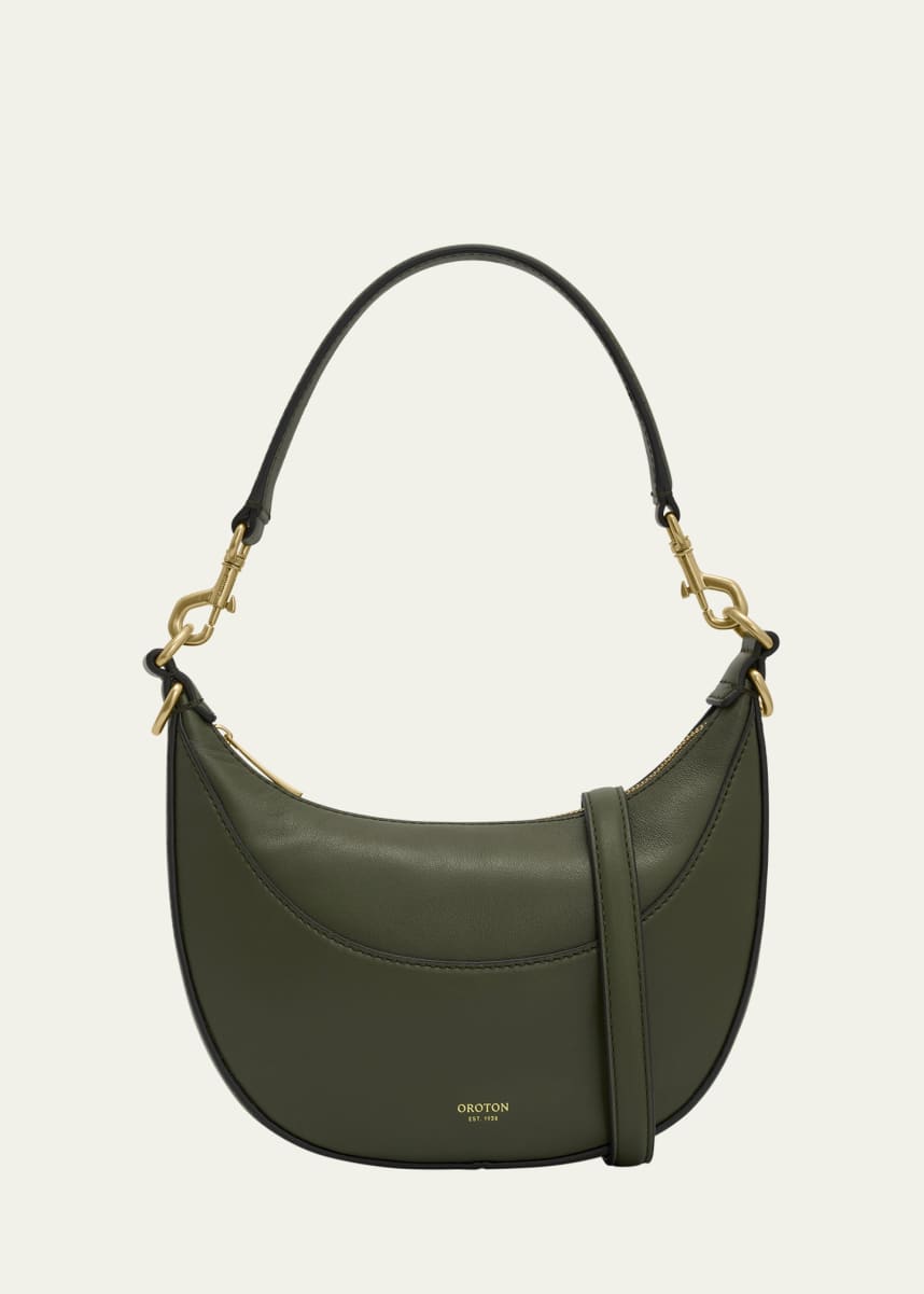 Oroton Florence Small Leather Shoulder Bag